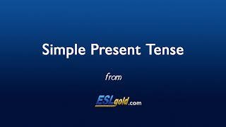 ESLgold.com Simple Present Tense video